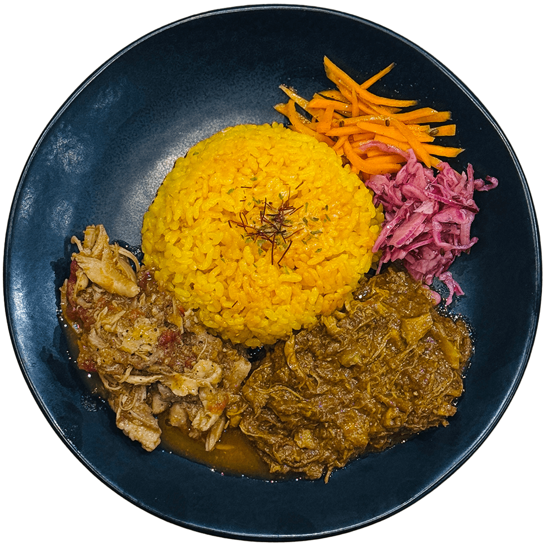 無水鴨肉チーズカレー